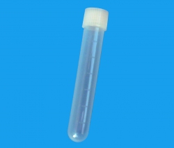 Provetta per analisi in polipropilene da 15 ml (confezione 100 provette)