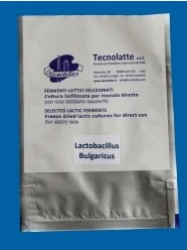 Ferment Lactobacillus bulgaricus for 100 liters (10U) of milk each (10 bags)