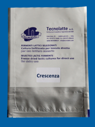 Ferment for Crescenza cheese in bags for 100 liters (10U) of milk each (10 bags)