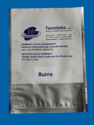 Fermenti per Burro in dose per 100 litri (10U)  (10 buste) 