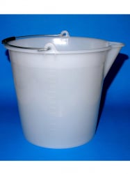 Polyethylene Bucket capacity 9 liters