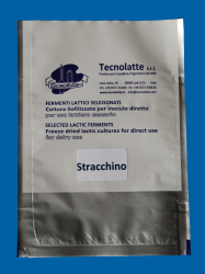 Ferment for Stracchino cheese in bags for 200 liters (20U) of milk each (10 bags)
