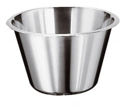 Stainless steel Bowl for the rest - Ø 50 - capacity 33 litres