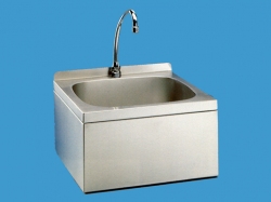 Stainless steel sink with knee control - A705477