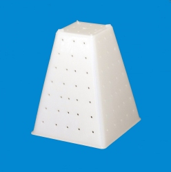 Forma tronco-piramidale per formaggio caprino (6 pz)