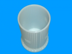 Forma cilindrica con fondo per formaggio da grammi 800 (2 pz)