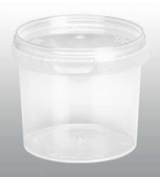 Contenitore vaso da ml 365 trasparente (100 pz)