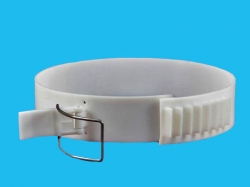 Polyethylene band (Fascera) with stainless steel hook