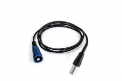 Cable 3mm. with S7 connection and DIN plug - 1 meter