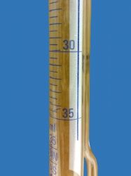 Hydrometer for the determination of acidity of milk (SH/50 ml) - scale 35 ml - A201026