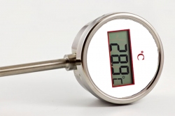 Termometro Caseario digitale ad asta IP67 per caldaia -40+140°C